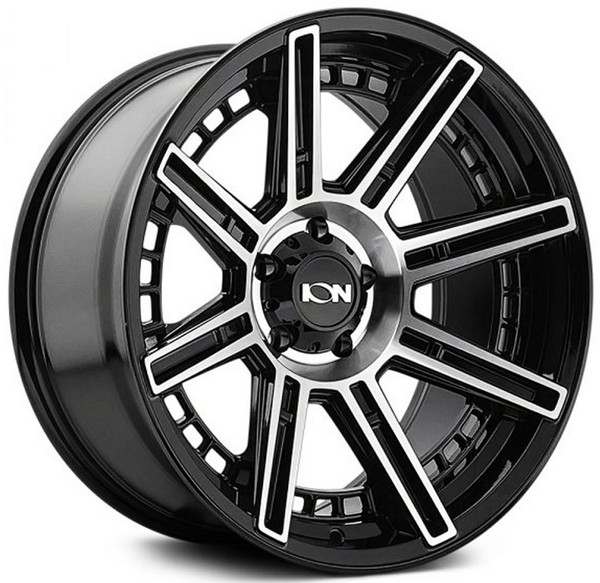 20x9 ION Alloy 149 Gloss Black Machined 8x170 -12mm