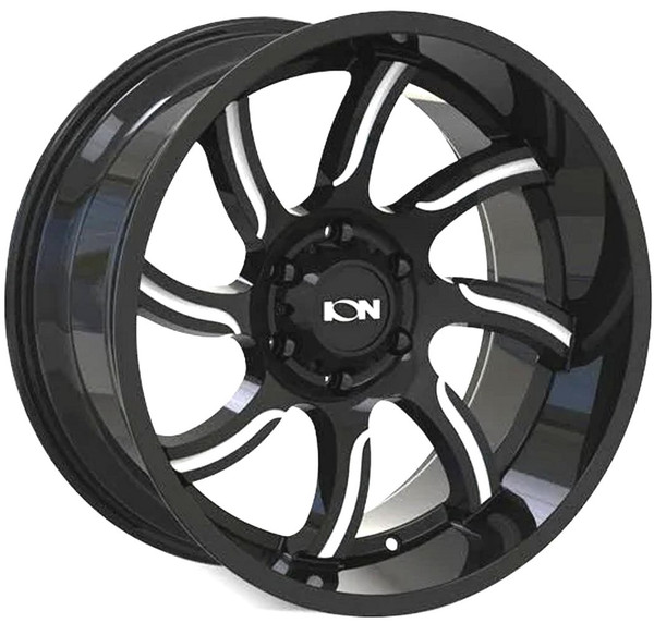 20x9 ION Alloy 151 Gloss Black Milled 6x135 18mm