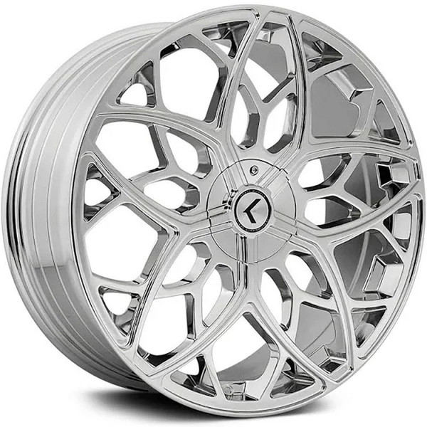 22x8.5 Kraze KR184 Chrome 5x112 5x4.5/114.3 38mm