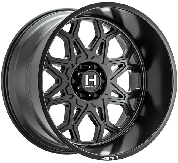 20x12 Hostile H132 Anvil Asphalt (6 Lug) (* May Require Trimming) 6x5.5/139.7 -44mm