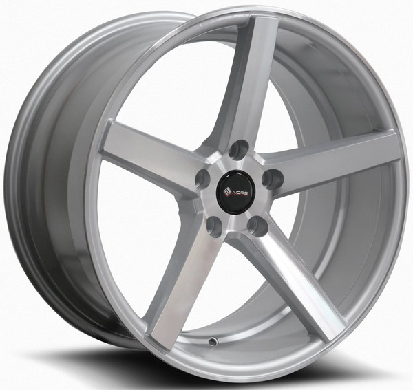 20x8.5 Vors TR5 Silver Machined 5x112 35mm (CUSTOM)