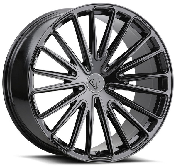 22x9 Blaque Diamond BD-715 Gloss Black (CUSTOM)