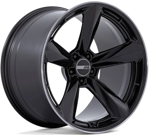 20x9.5 American Racing AR946 TTF Gloss Black w/ DDT Lip 5x115 15mm