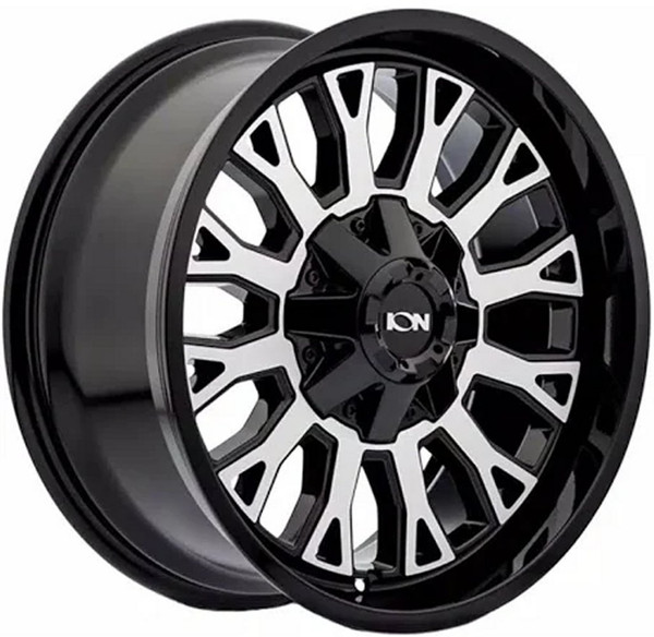 20x9 ION Alloy 152 Gloss Black Machined 6x135 6x5.5/139.7 0mm