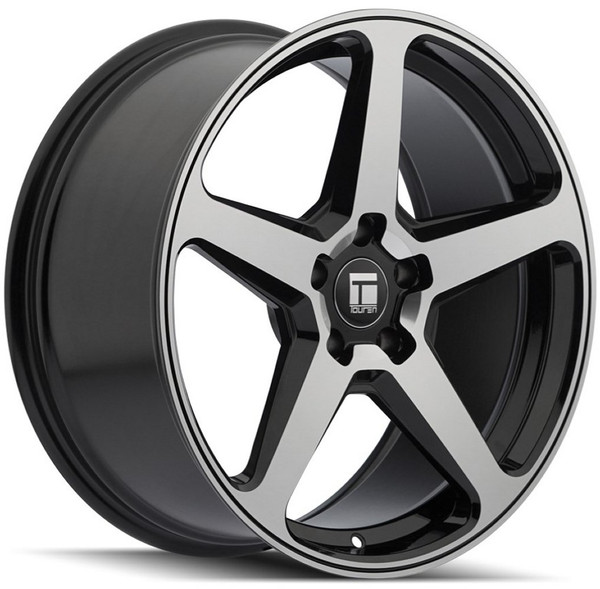 20x9 Touren TF96 Gloss Black Machined (Flow Formed) 5x112 35mm