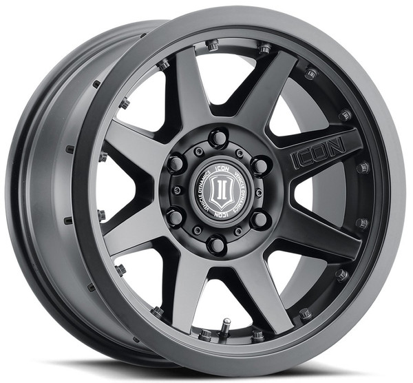 17x8.5 ICON Rebound Pro Satin Black 5x4.5/114.3 0mm