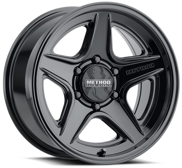 (Clearance - No Returns) 17x8.5 Method Race MR319 Gloss Black 6x135 0mm