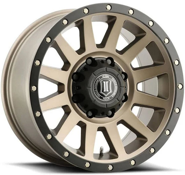 18x9 ICON Compression HD Bronze 8x170 6mm