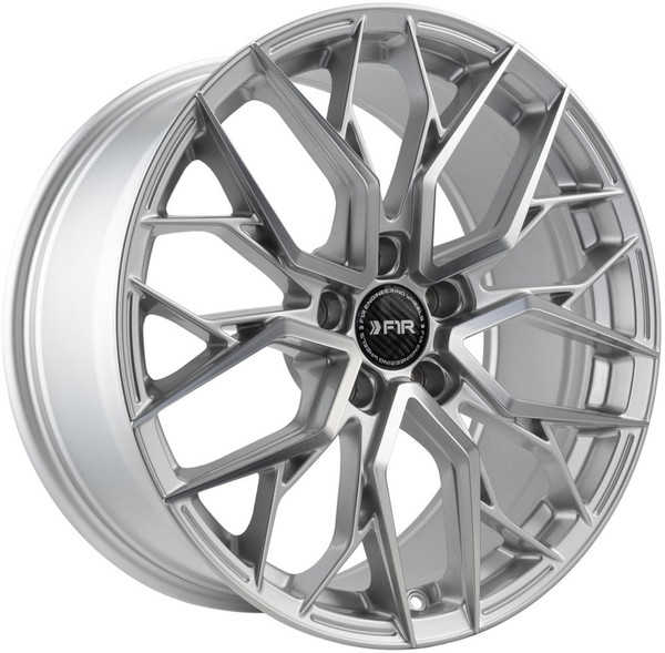 (End of Year Sale) 19x8.5 F1R FS3 Machine silver 5x120 35mm