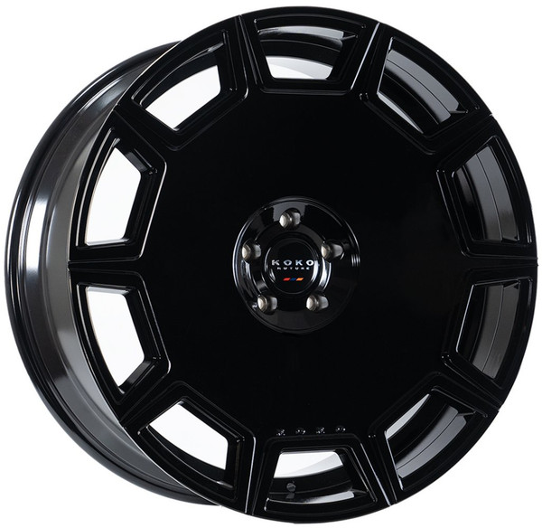 24x10 Koko Kuture Sicily Gloss Black 5x130 10mm