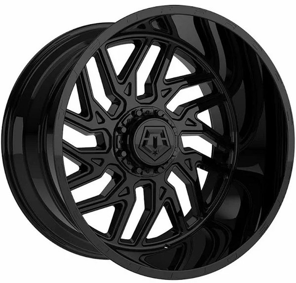 (Clearance - No Returns) 20x9 TIS Off-Road 544GB Gloss Black 8x6.5/165 17mm