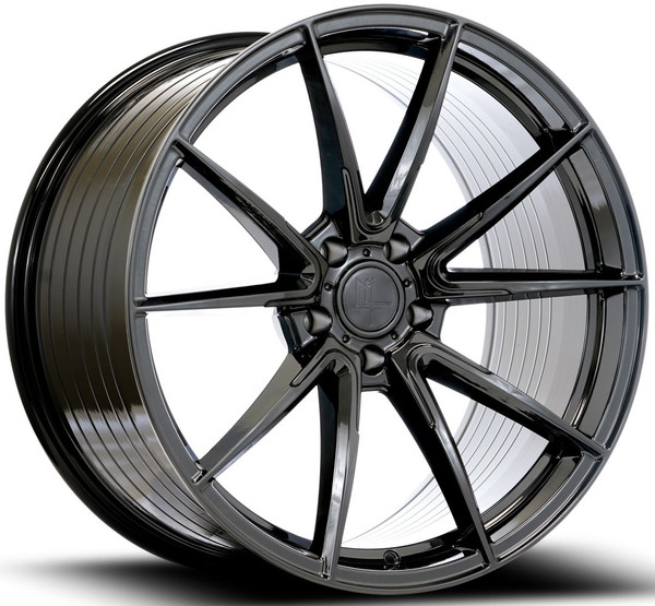 18x8 Modern Luxury MLF12 Gloss Black (Flow Formed) 5x112 38mm