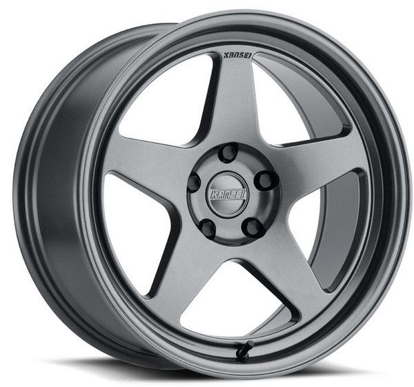 18x8.5 Kansei Knp Gloss Gunmetal 5x120 35mm