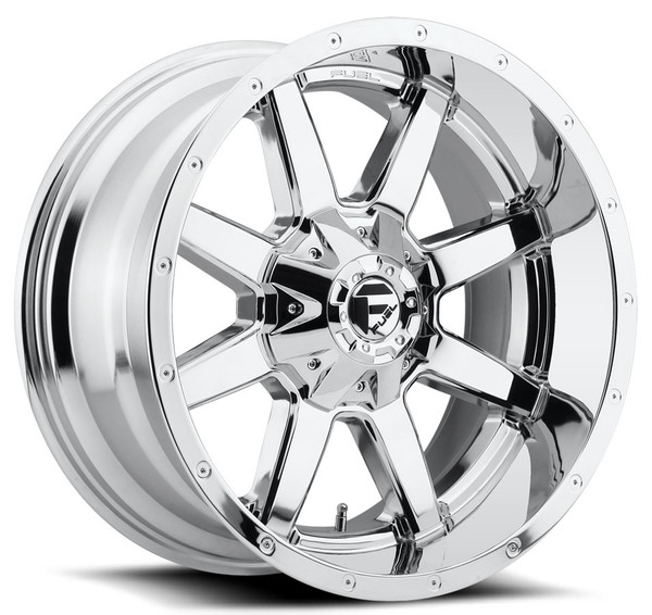 18x9 Fuel Off-Road Maverick Chrome D536 6x135 6x5.5/139.7 -13mm