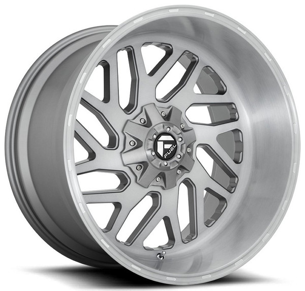 (Clearance - No Returns) 20x10 Fuel Off-Road Triton Platinum Tinted D715 8x170 -18mm