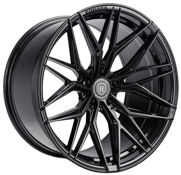 19x9.5 Rohana RFX17 Gloss Black (Cross Forged) (Mid Concave) 5x120 35mm