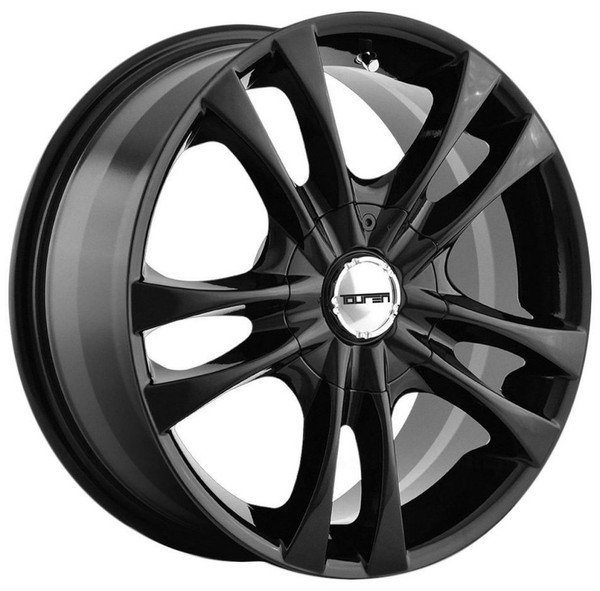 (Clearance - No Returns) 16x7 Touren TR22 Gloss Black 5x105 5x4.5/114.3 40mm