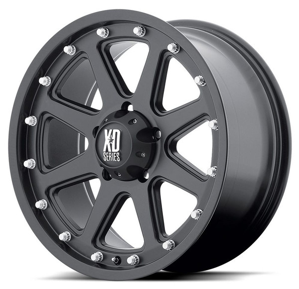 17x9 XD Series XD798 Addict Matte Black 6x5.5/139.7 -12mm