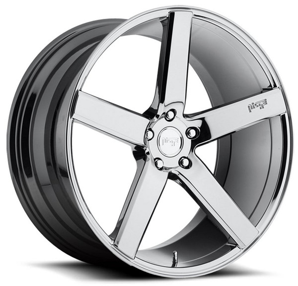 20x8.5 Niche Milan Chrome M132 5x112 34mm