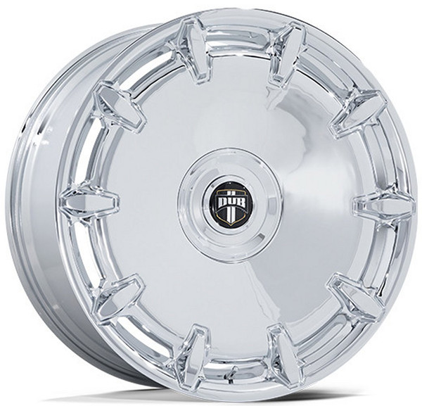 24x9 DUB DC271 Cheef Chrome 5x115 5x120 15mm
