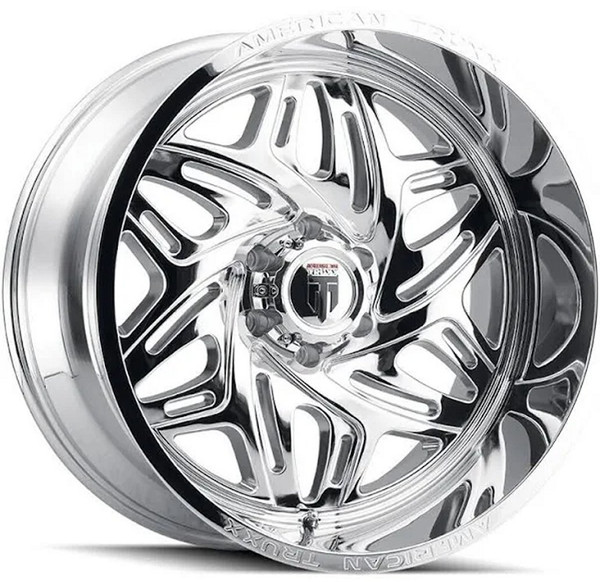 20x10 American Truxx AT1914 Euphoria Chrome 6x135 -19mm