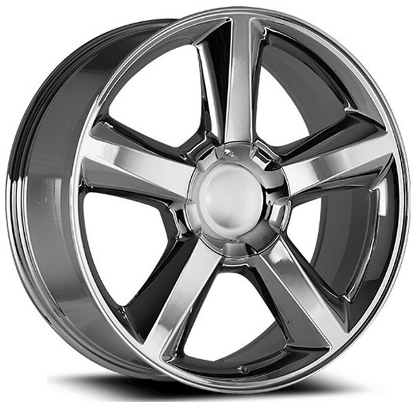 26x10 OE Concepts Replica Chevy LTZ Chrome C01 6x135 30mm