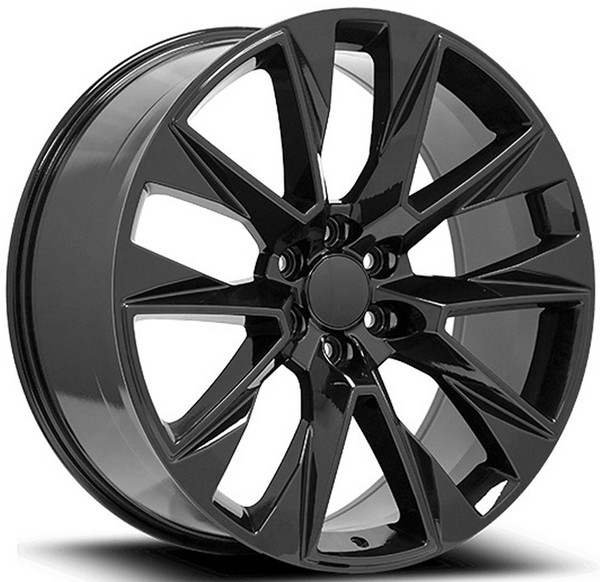 24x10 OE Concepts Replica 2019 Chevy LTZ Gloss Black C17 6x5.5/139.7 30mm