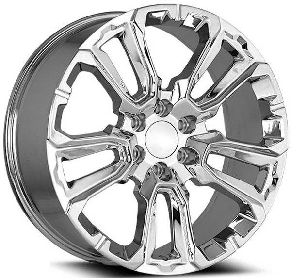 24x10 OE Concepts Replica 2021-2022 Silverado Chrome C31 6x5.5/139.7 28mm