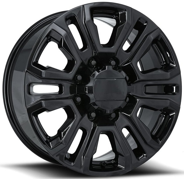 20x8.5 OE Concepts Replica 2015 Newer GMC Denali 2500 Gloss Black G19 8x6.5/165 15mm