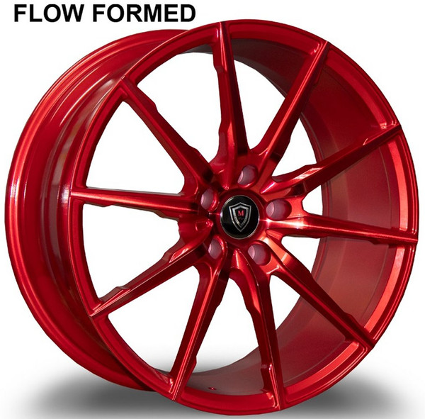20x10.5 Marquee M1035 Candy Red (Flow Formed) 5x120 40mm
