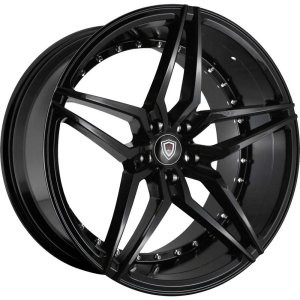 20x10.5 Marquee M3259 Gloss Black 5x120 20mm