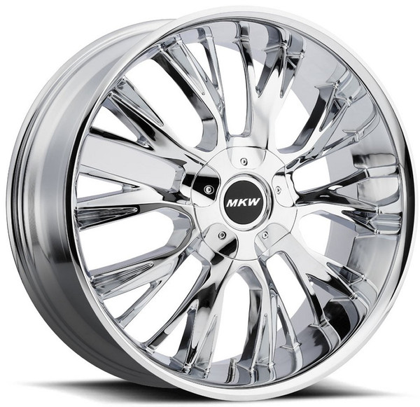 18x8 MKW M122 Chrome  5x110 5x115 40mm