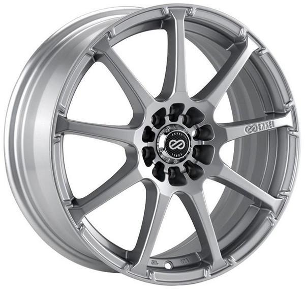 18x7.5 Enkei EDR9 Silver 5x100 5x4.5/114.3 45mm