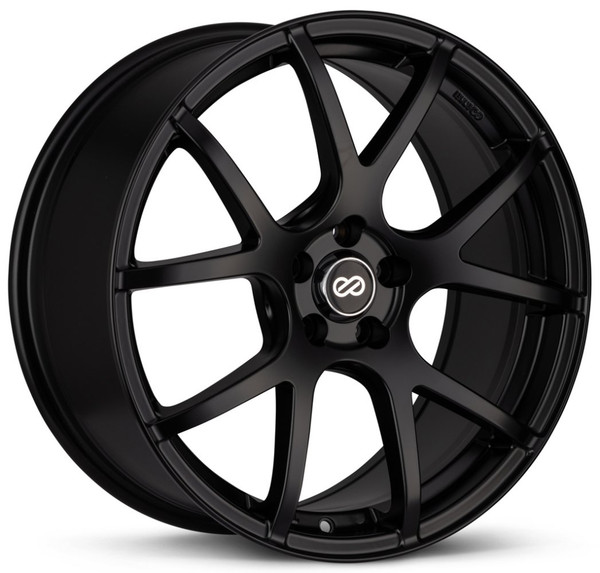 18x8 Enkei M52 Matte Black 5x110 40mm