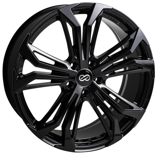 18x8 Enkei Vortex5 Gloss Black 5x110 40mm