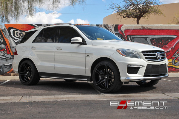 22x10.5 5x112 39mm 285/35/22 | 22x10.5 5x112 42mm 285/35/22 | 2014 Mercedes Benz ML63 AMG
