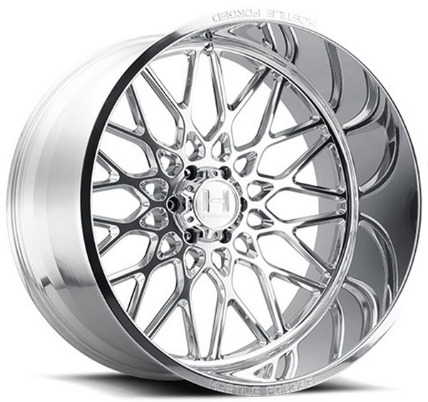 26x12 Hostile Forged HF08 Savage Full Polished (Forged) (* May Require Trimming) 6x5.5/139.7 -44mm