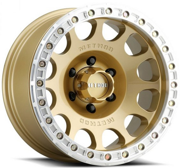 17x9 Method Race MR105 V3 Gold 6x5.5/139.7 -38mm