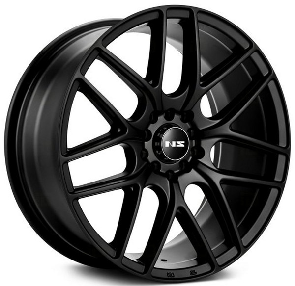 16x7 NS NS1502 Matte Black 4x100 4x4.5/114.3 38mm