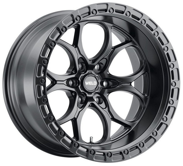 17x9 Weld Off-Road Ledge W108 Satin Black (Rotary Forged) 6x135 0mm