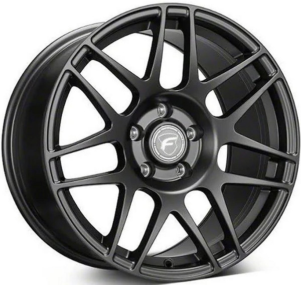 19x9 Forgestar F14 Satin Black (Flow Formed) (Semi Concave) 5x4.5/114.3 35mm