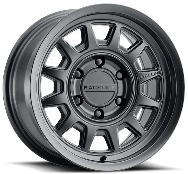 17x8.5 Raceline 952B Aero HD Satin Black 6x135 0mm