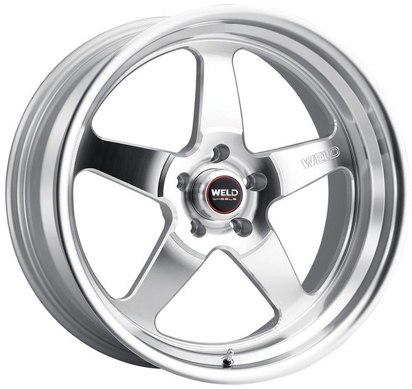 20x10.5 Weld Performance Ventura S105 Gloss Silver Machined (Rotary Formed) 5x120 38mm