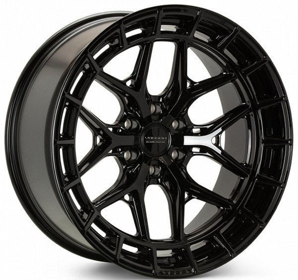20X10 Vossen HFX-1 Gloss Black (Hybrid Forged) (Super Deep Concave) 6x5.5/139.7 -18mm