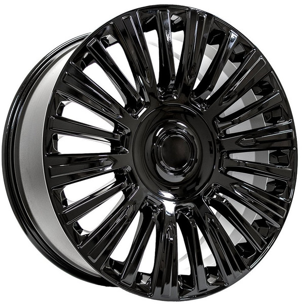 24x10 OE Replica Cadillac Escalade CA92 Gloss Black 6x5.5/139.7 28mm