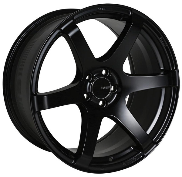18x8.5 Enkei T6S Matte Black 5x4.5/114.3 25mm