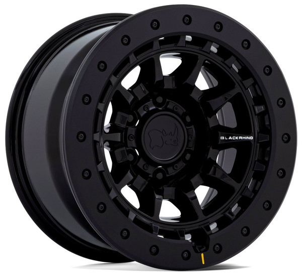 17X8.5 Black Rhino BR016 Tusk Gloss Black 6x5.5/139.7 -10mm