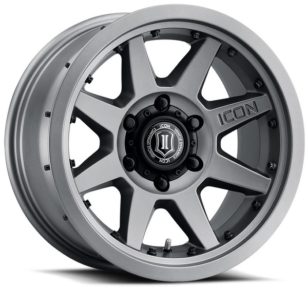 17x8.5 ICON Rebound Pro Titanium 5x5.5/139.7 0mm
