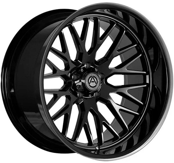 22X10 Artem Off-Road A206 Novus Gloss Black (Flow Formed) 5x5/127 -19mm