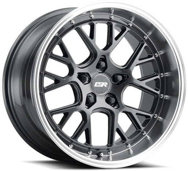 18x10.5 ESR CS11 Gloss Graphite 5x115 15mm (CUSTOM)
